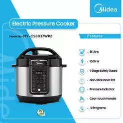 Midea Electric Pressure Cooker MY-CS8037WP2 - Image 3